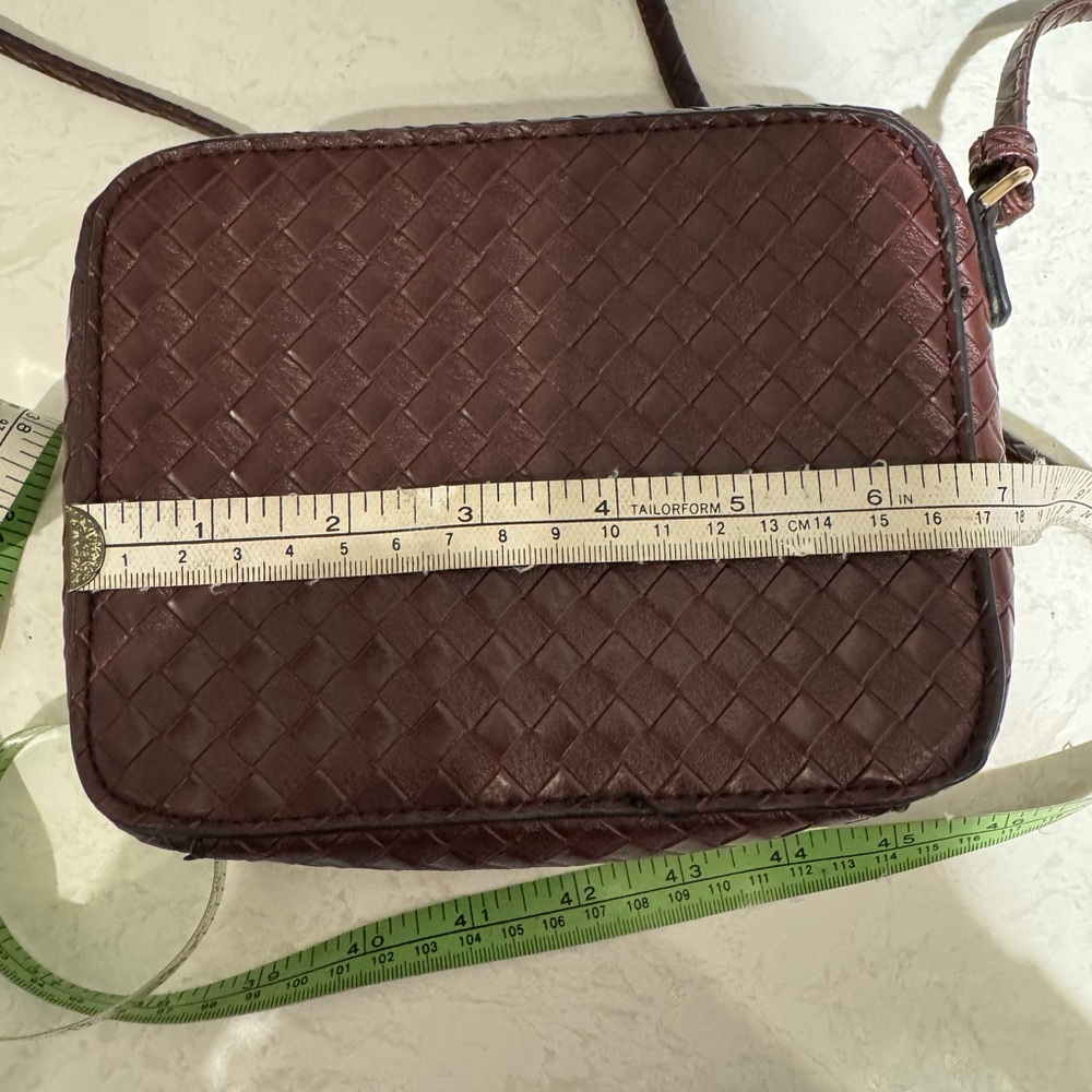 Brown Woven Crossbody Bag - Picture 7 of 16